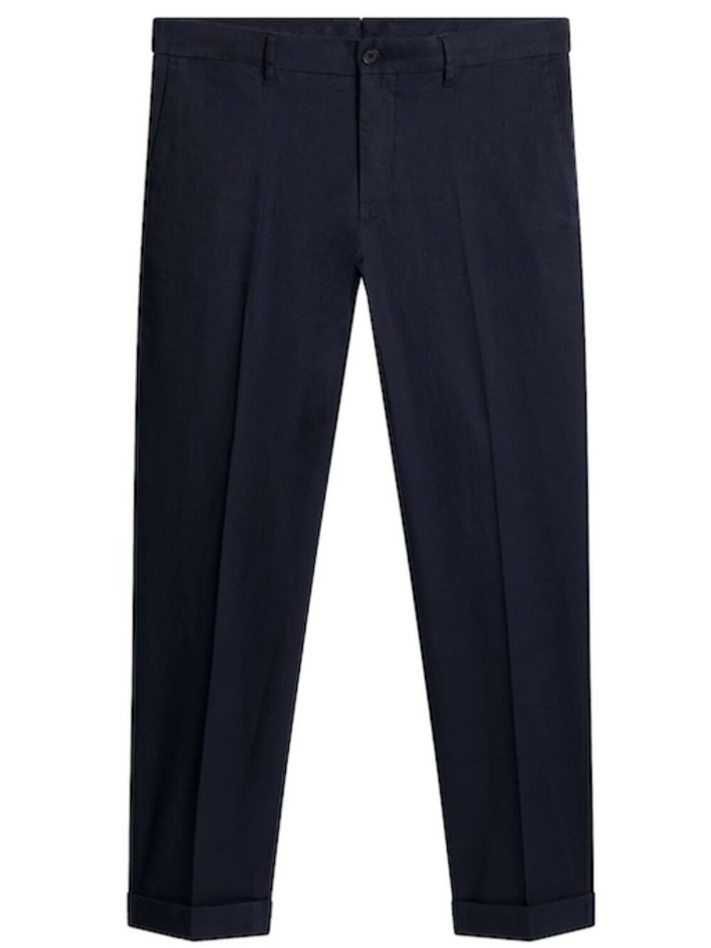 J. Lindenberg Navy Grant Linen Stretch Pants in W32